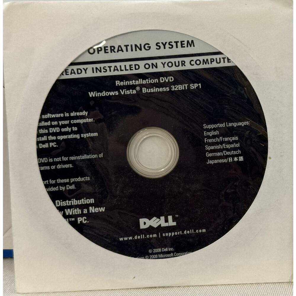 Dell Resource Media Set N586D YGG3Y JWKJW UC677 CC28R 5MRCO + 0J2290H Sealed 🚀